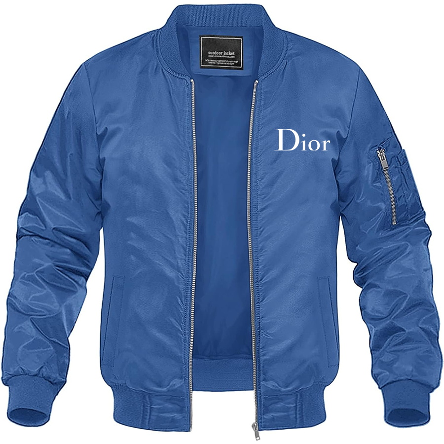 Men's Dior Lightweight Bomber Jacket Windbreaker Softshell Varsity Jacket Coat
