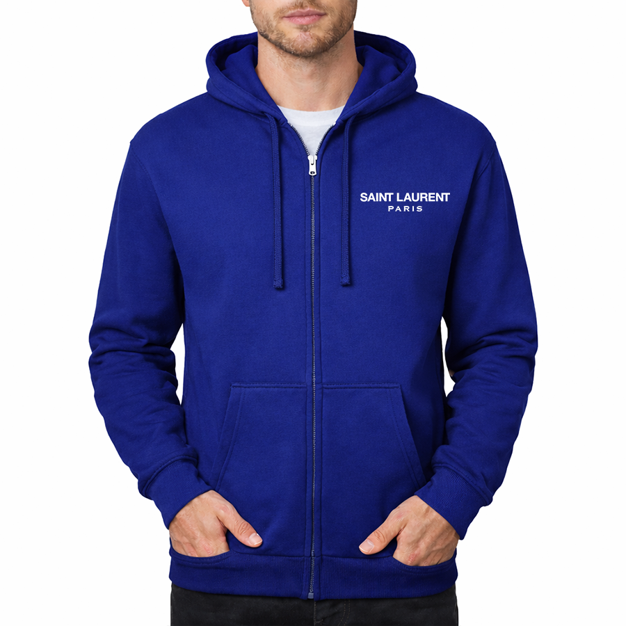 Men's Saint Laurent Zipper Hoodie