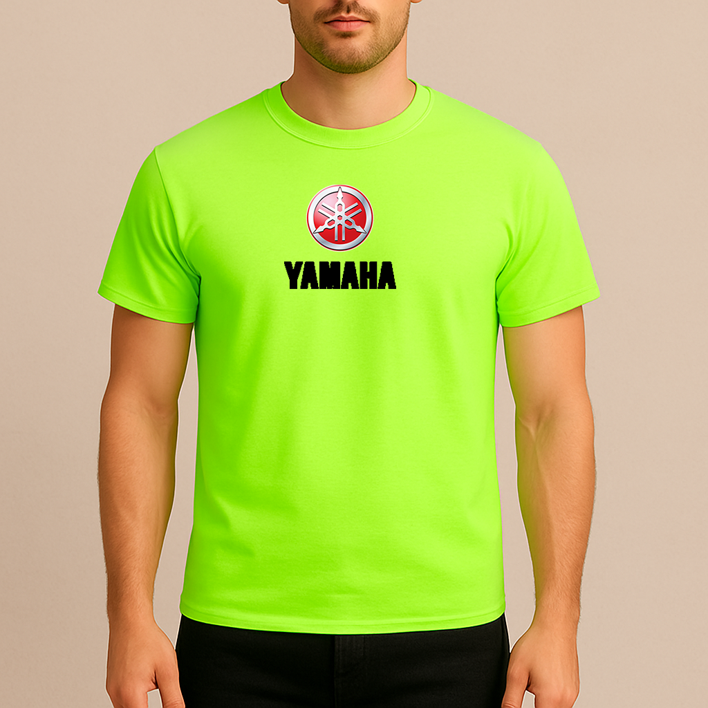 Men’s yamaha logo Cotton T-Shirt
