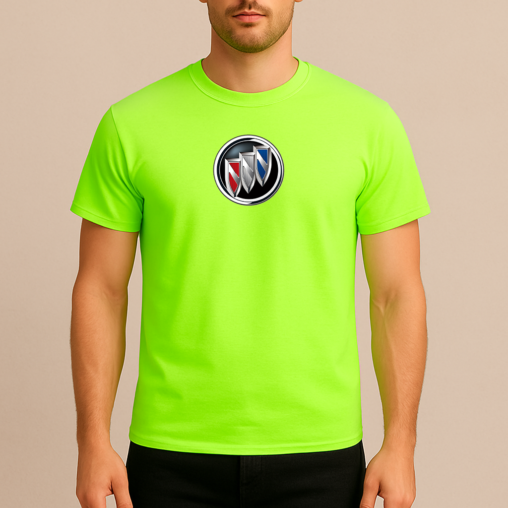Men’s Buick Motorsports Car Cotton T-Shirt