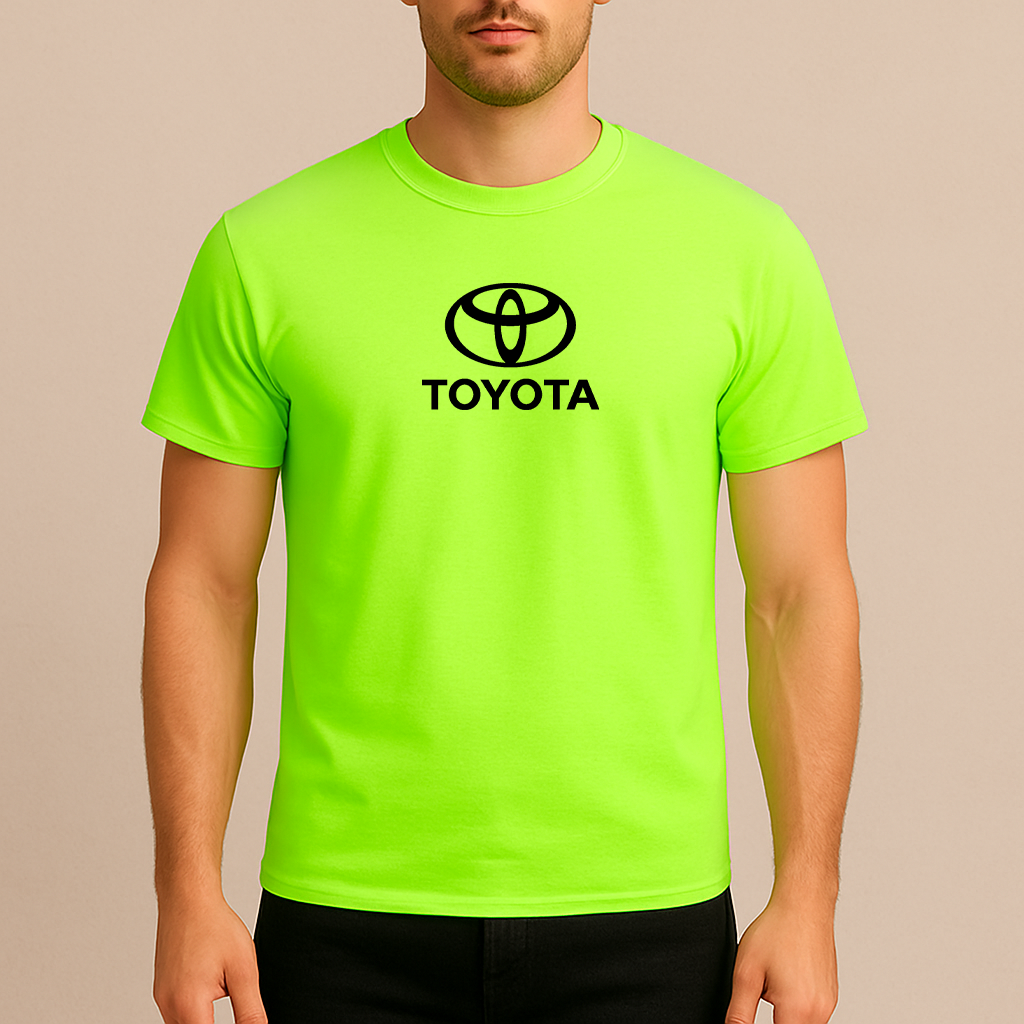 Men’s Toyota Motorsport Car Cotton T-Shirt