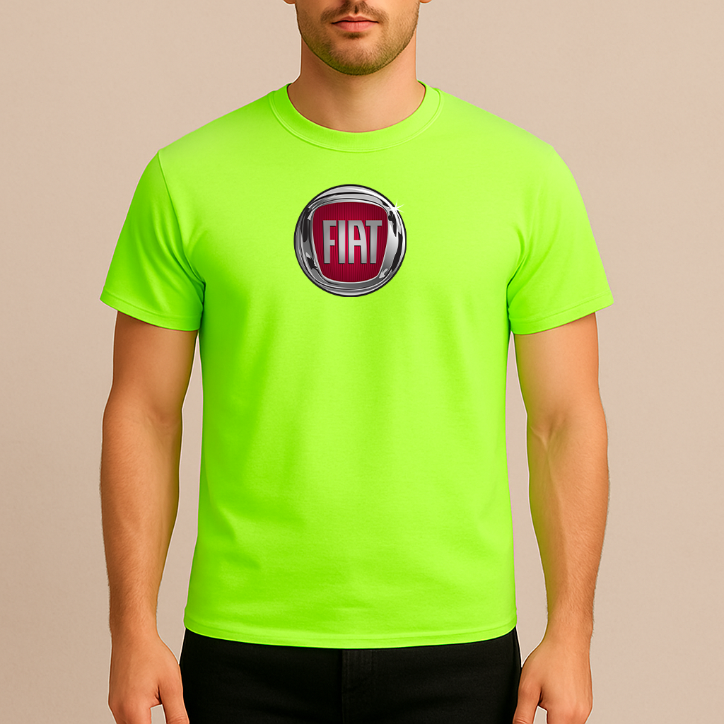 Men’s Fiat Car Cotton T-Shirt