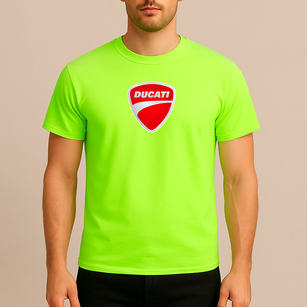 Men’s Ducati Motorcycle Cotton T-Shirt
