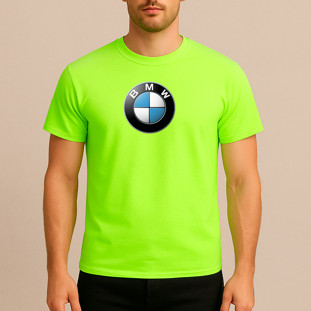 Men's BMW Motorsports Car Cotton T-Shirt