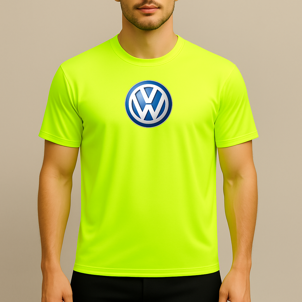 Men’s VW Volkswagen Car Polyester T-Shirt