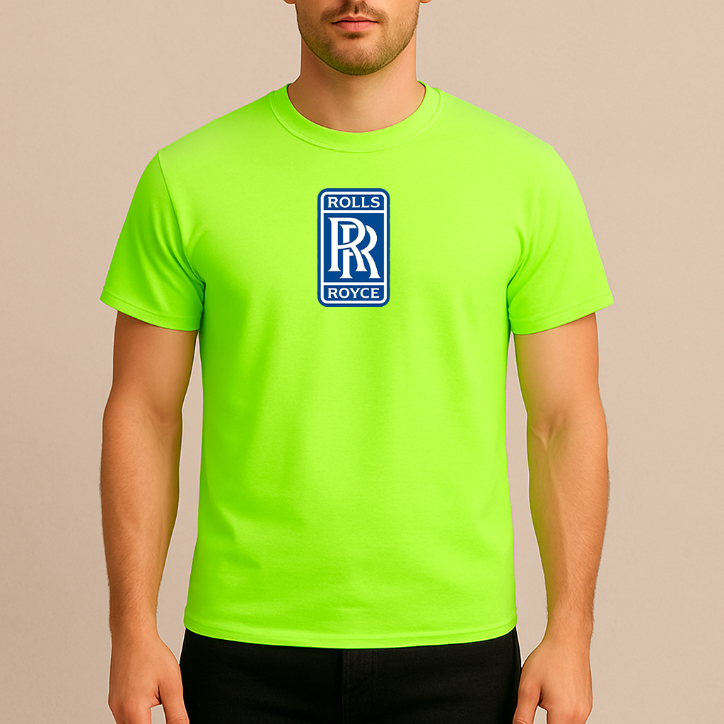 Men’s Rolls Royce Motorsport Car Cotton T-Shirt
