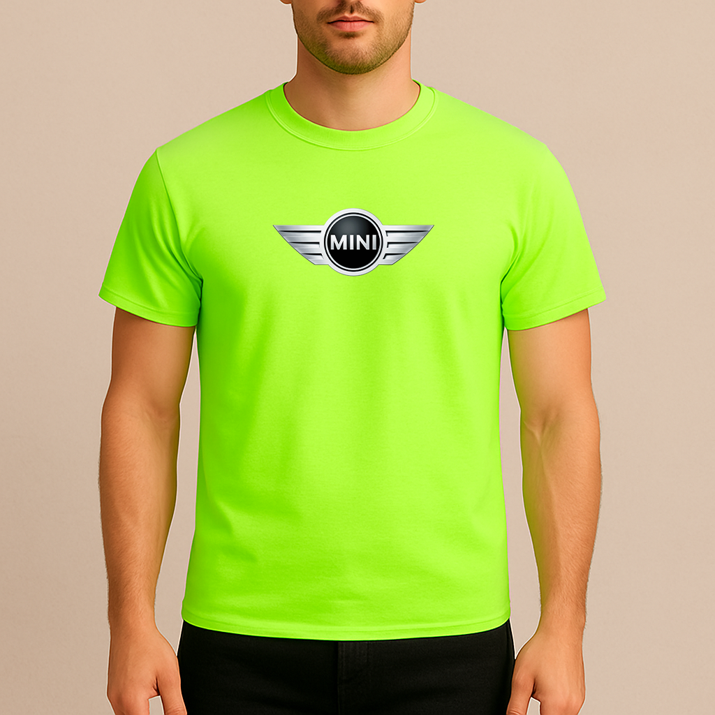Men’s Mini Cooper Car Cotton T-Shirt