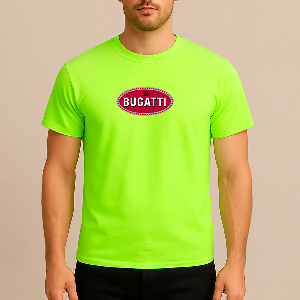 Men’s Bugatti Car Cotton T-Shirt