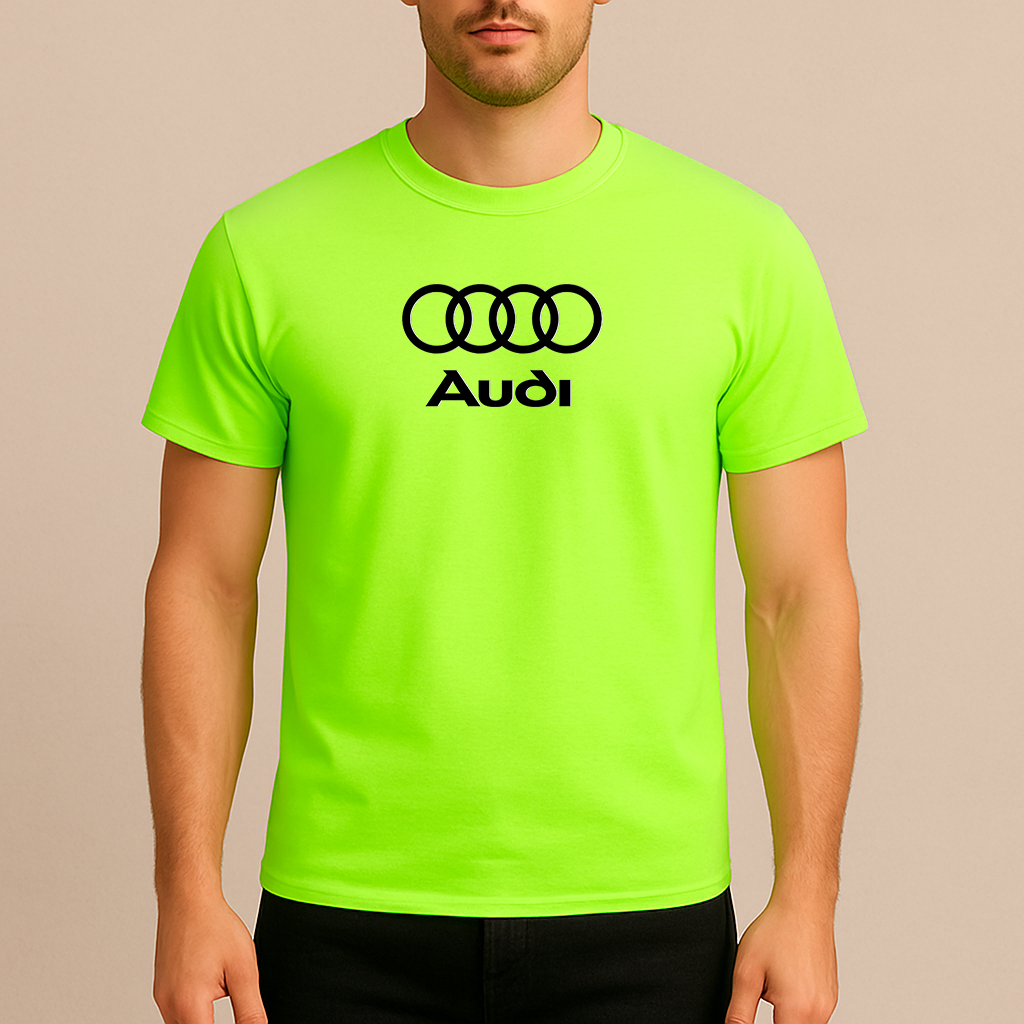 Men's Audi Motorsports Car Cotton T-Shirt