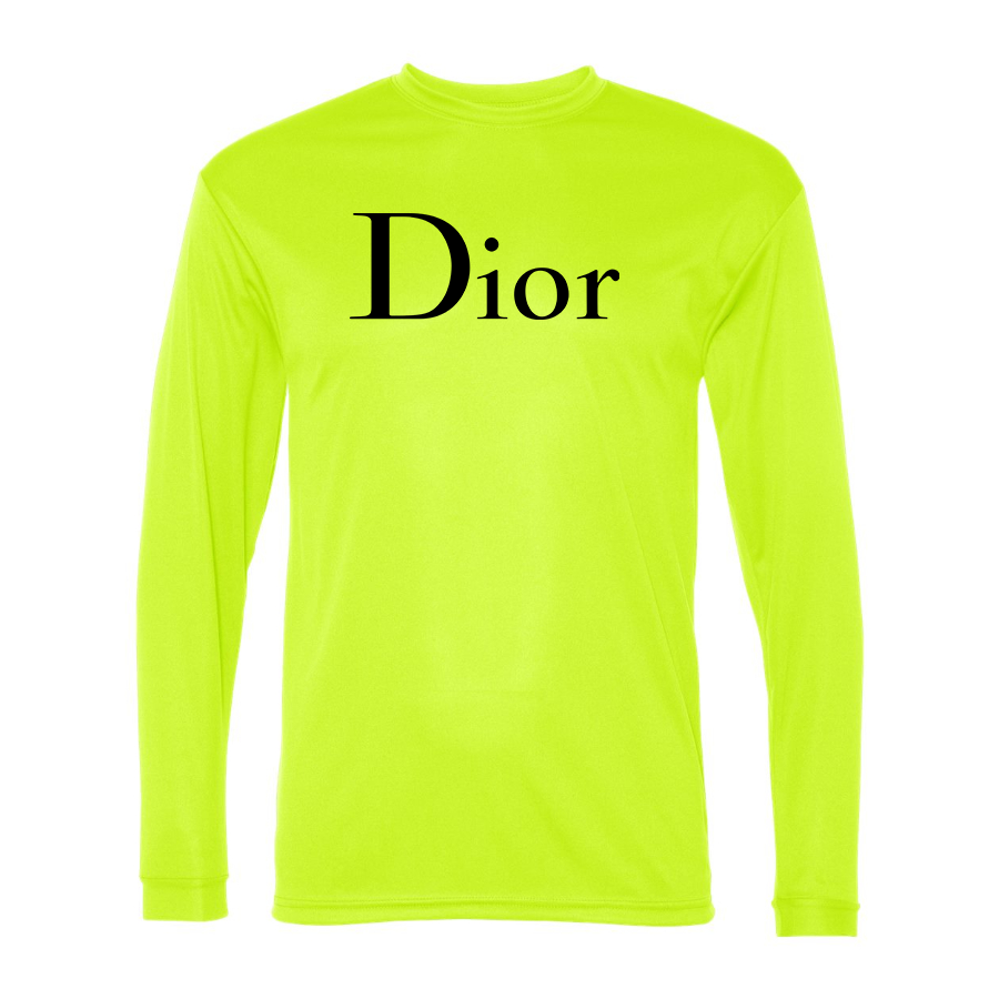 Men's Dior Polyester Long Sleeve T-Shirt