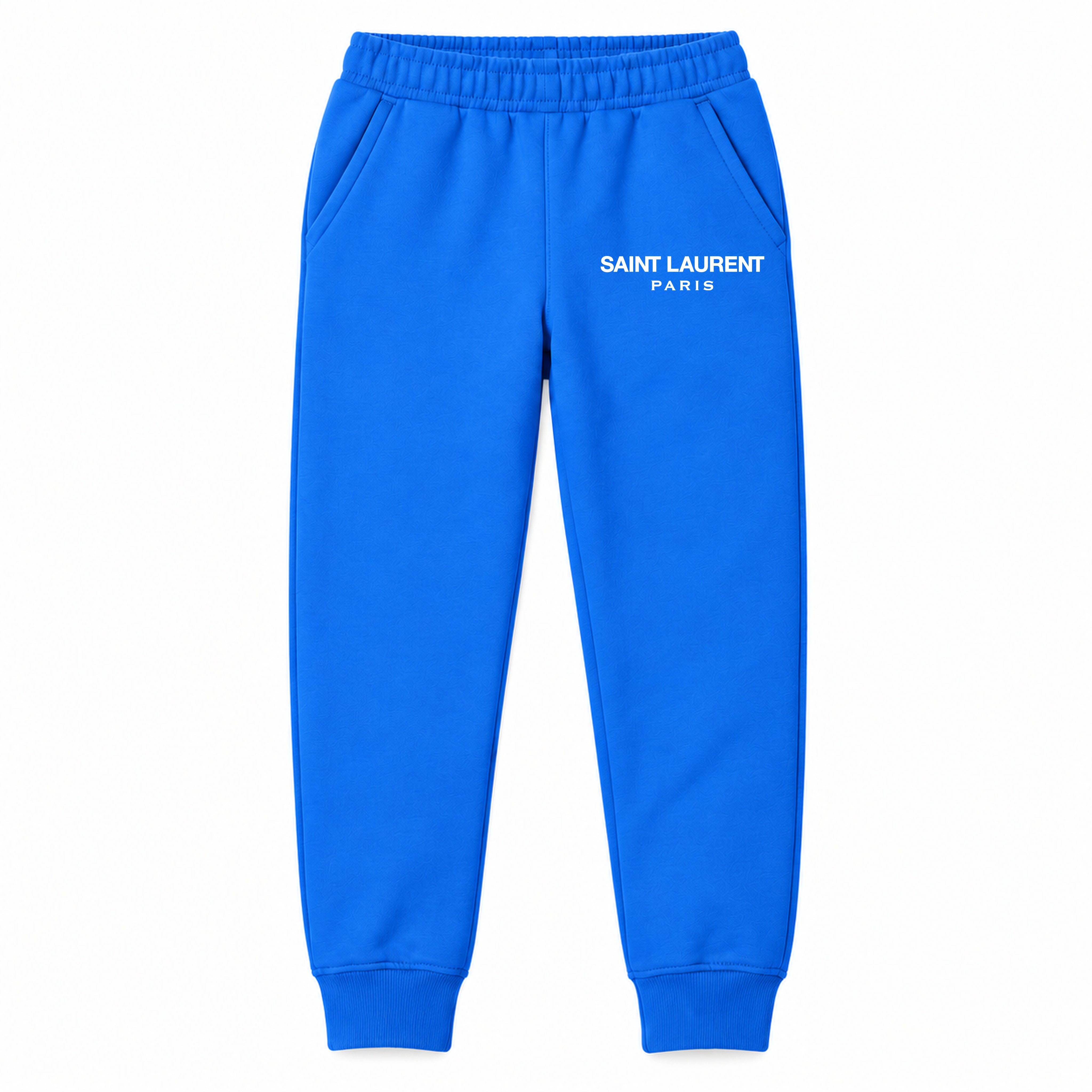 Saint Laurent youth jogger sweatpants, Blue, Youth Large ages 10–12
