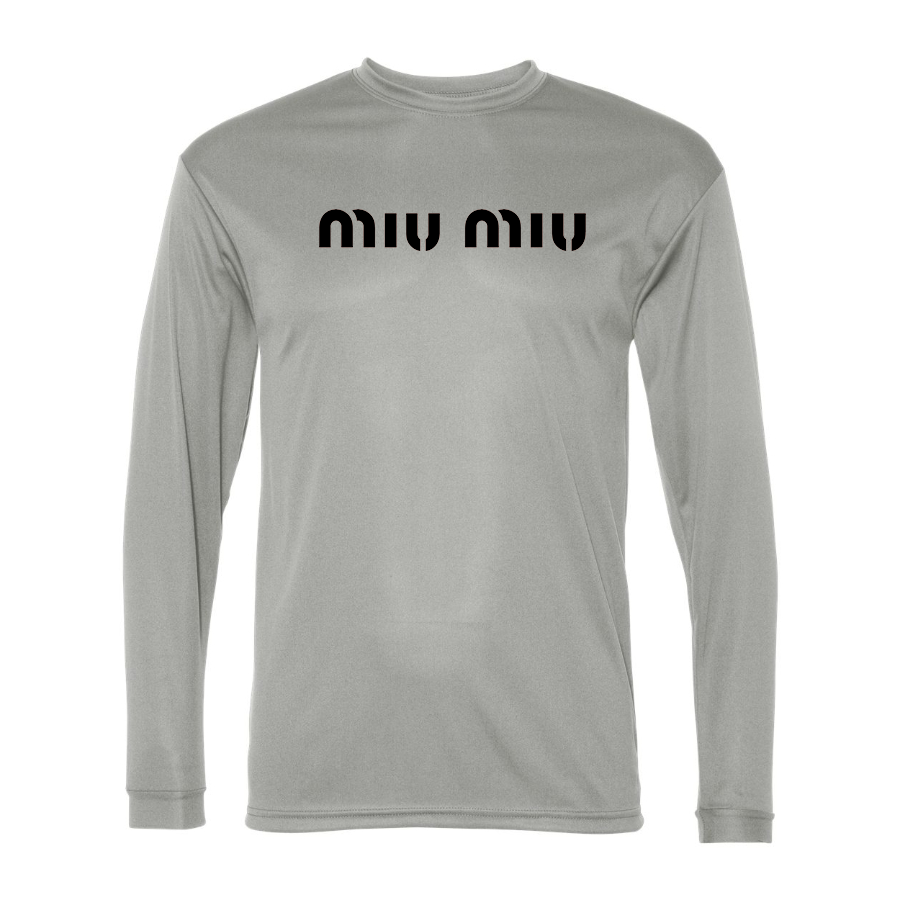 Men's Miu Miu Polyester Long Sleeve T-Shirt