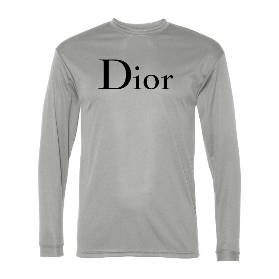 Men's Dior Polyester Long Sleeve T-Shirt