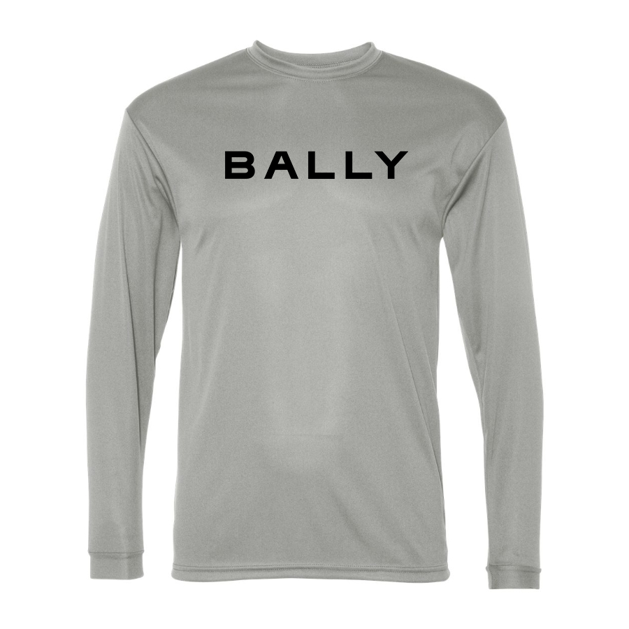 Men's Bally Polyester Long Sleeve T-Shirt