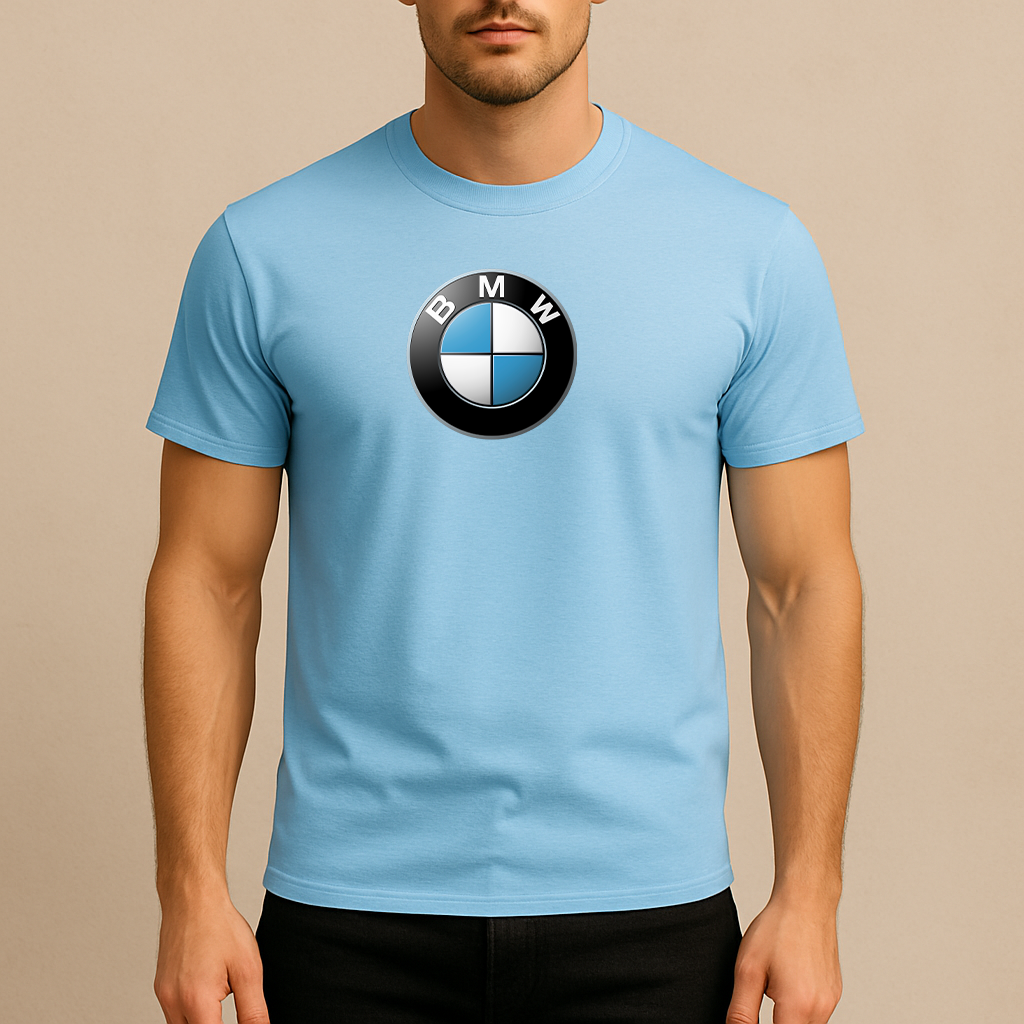 Men's BMW Motorsports Car Cotton T-Shirt