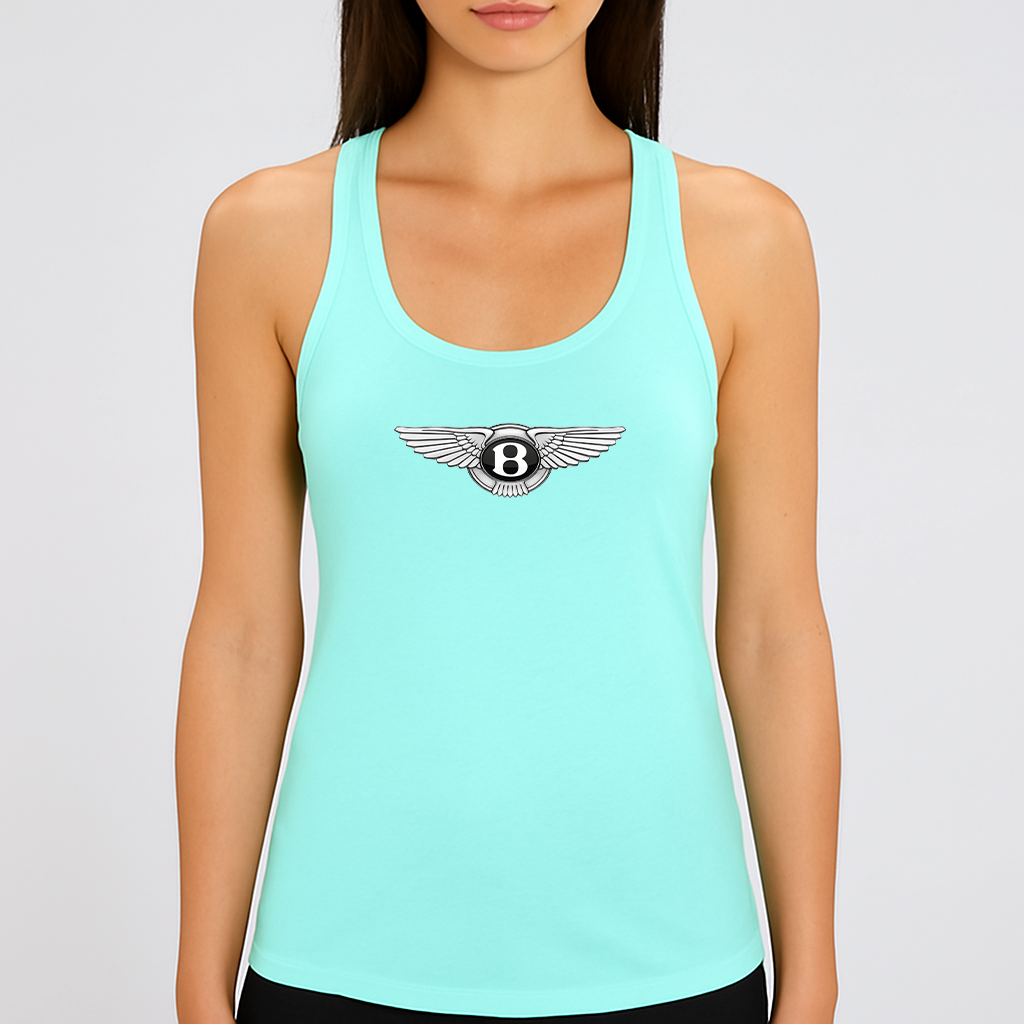 Women's Bentley Motorsports Car Racerback Tank Top