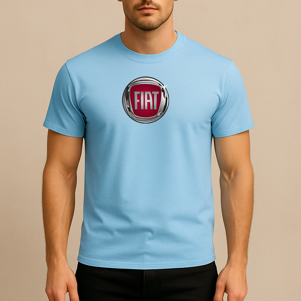 Men’s Fiat Car Cotton T-Shirt