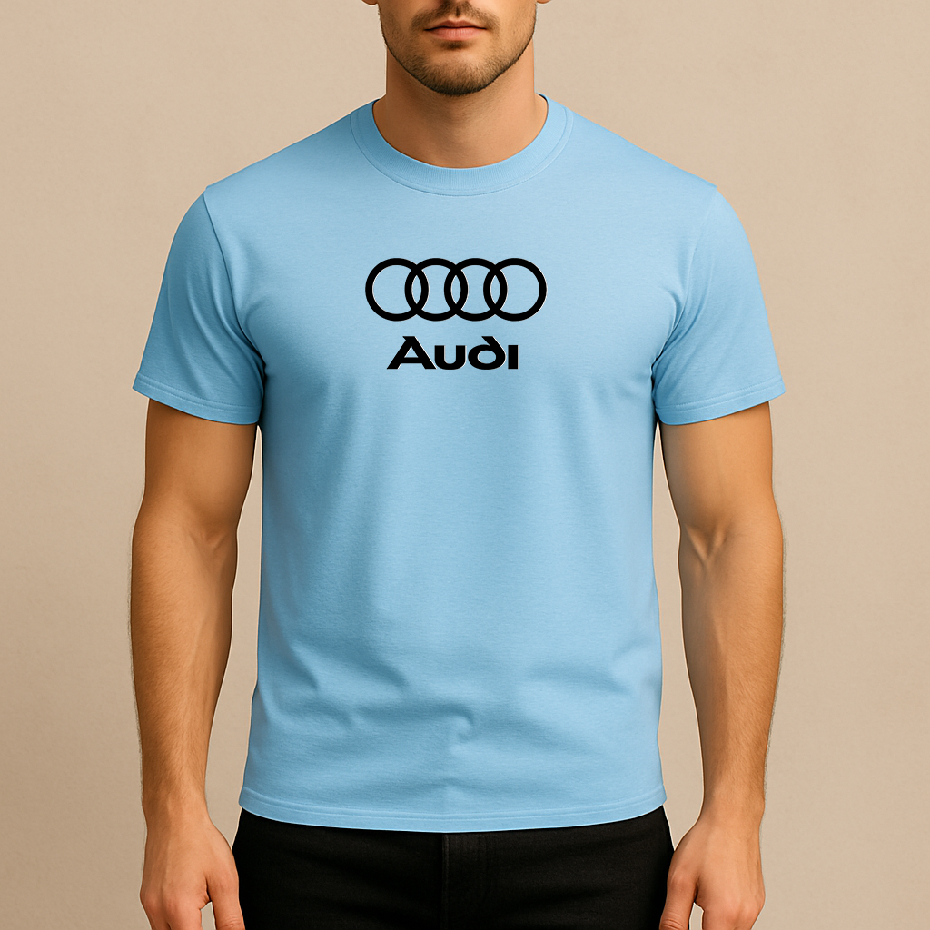 Men's Audi Motorsports Car Cotton T-Shirt