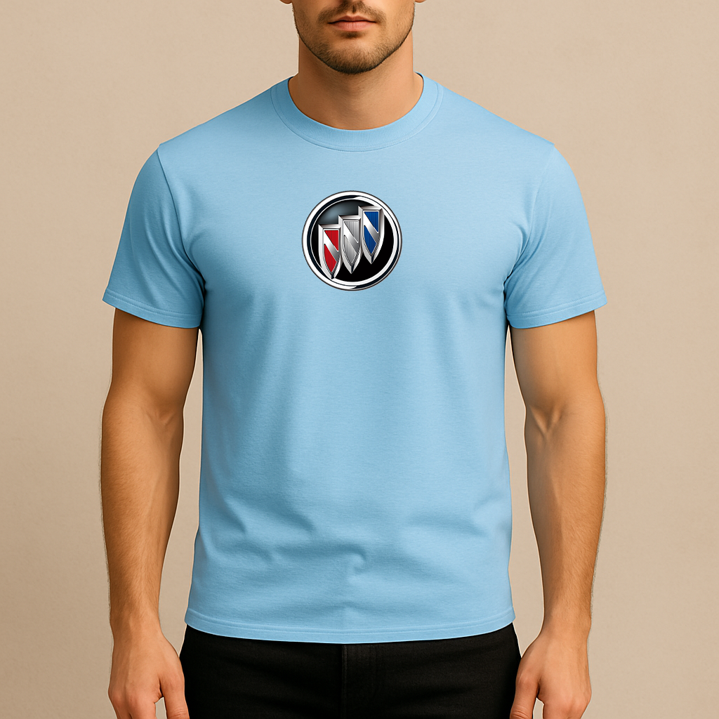 Men’s Buick Motorsports Car Cotton T-Shirt