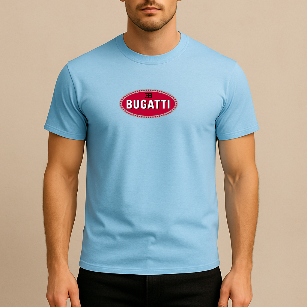 Men’s Bugatti Car Cotton T-Shirt