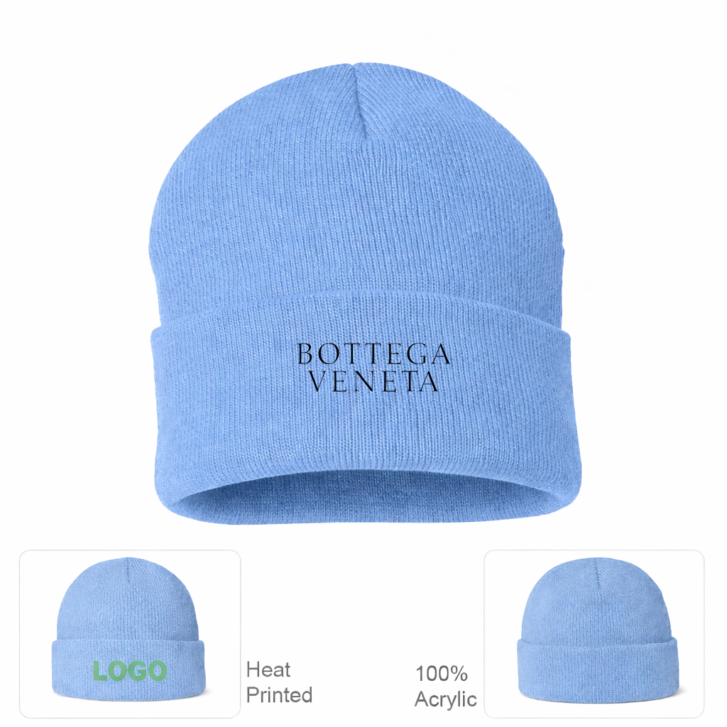 Bottega Veneta Cuffed Beanie Hat
