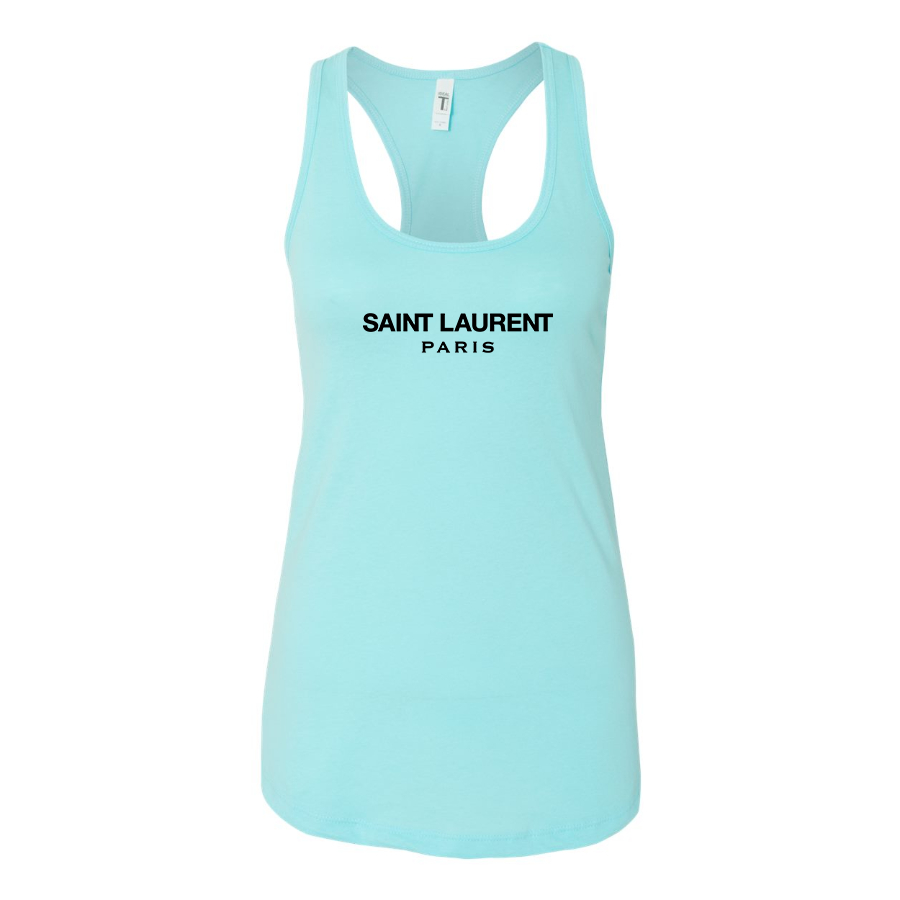Women's Saint Laurent Racerback Tank Top