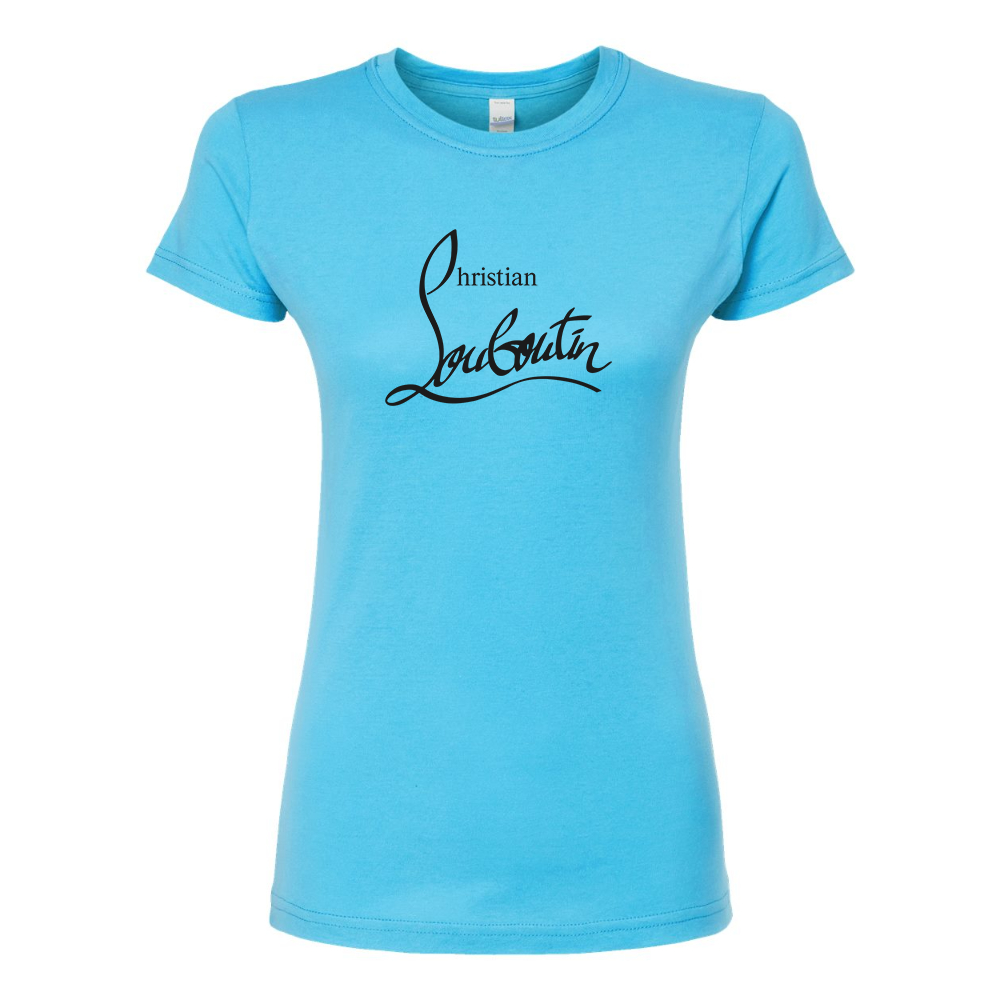 Women's Christian Louboutin Round Neck T-Shirt