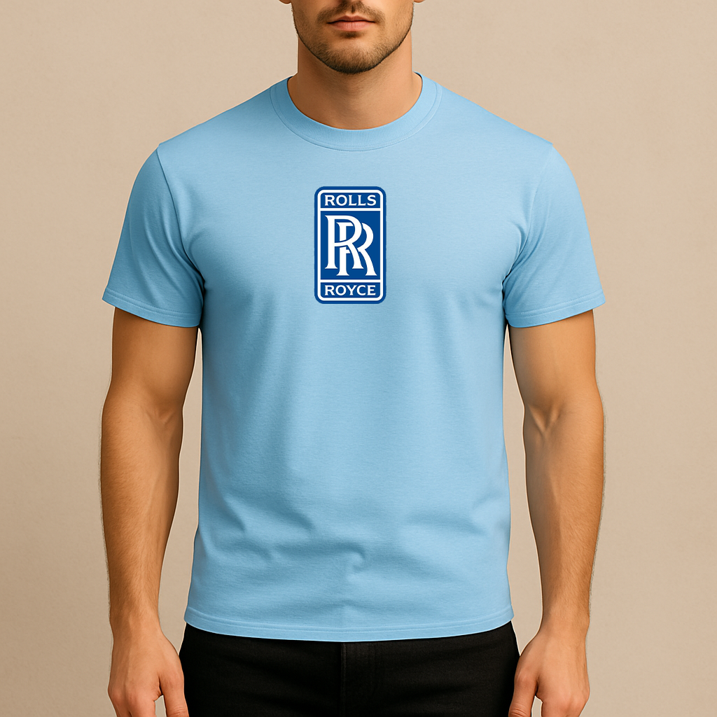 Men’s Rolls Royce Motorsport Car Cotton T-Shirt