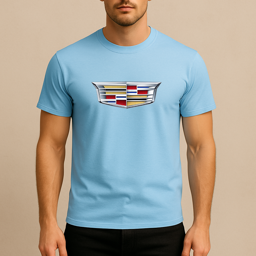 Men’s Cadillac Car Cotton T-Shirt