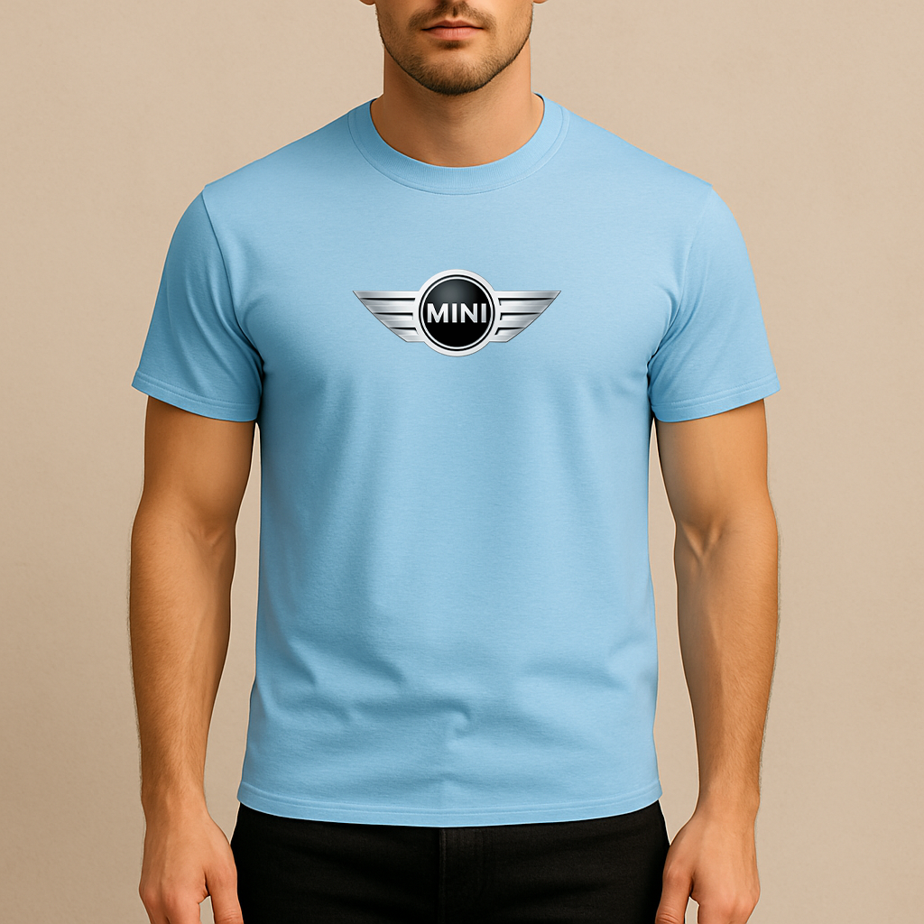 Men’s Mini Cooper Car Cotton T-Shirt