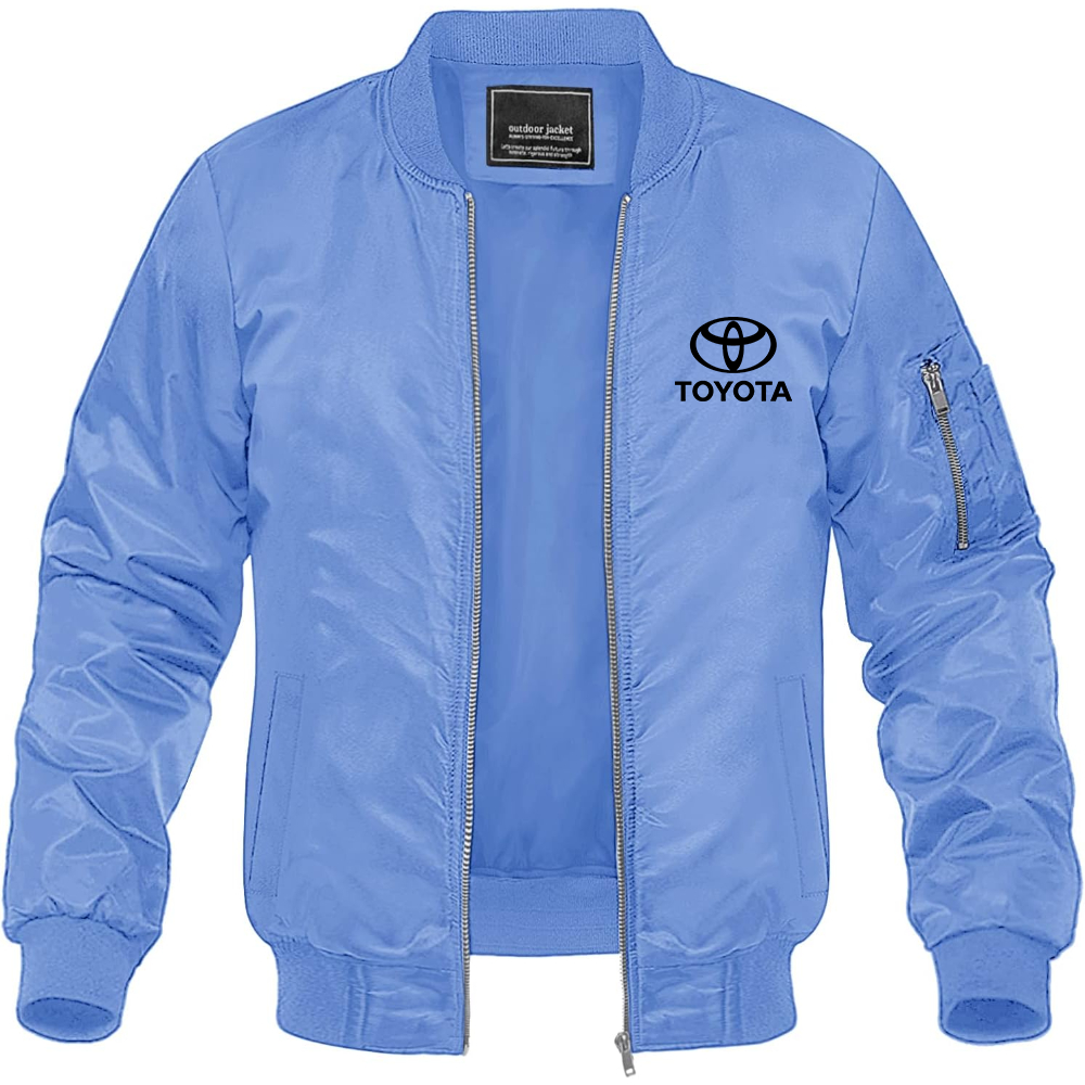 Men’s Toyota Motorsport Car Lightweight Bomber Windbreaker Jacket