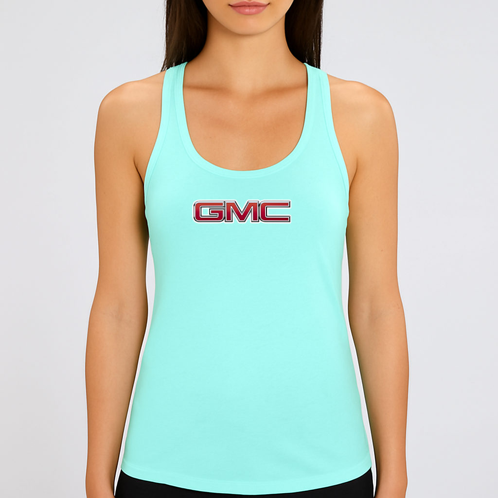 Women's GMC Car Racerback Tank Top