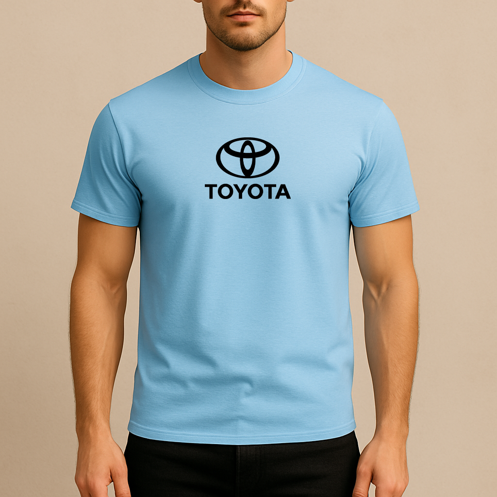 Men’s Toyota Motorsport Car Cotton T-Shirt