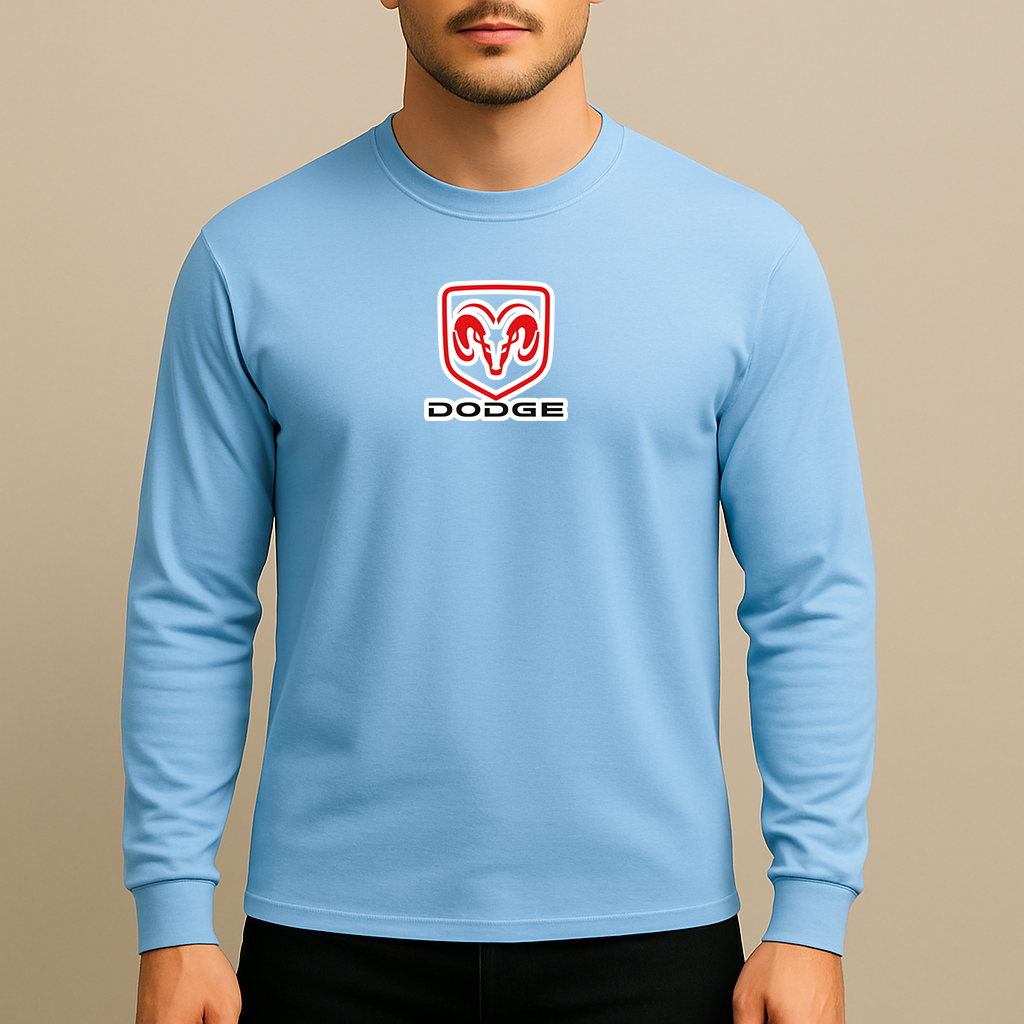 Men’s Dodge Car Long Sleeve T-Shirt