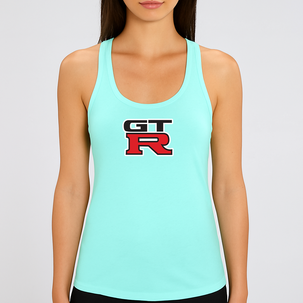 Women's GTR Car Racerback Tank Top