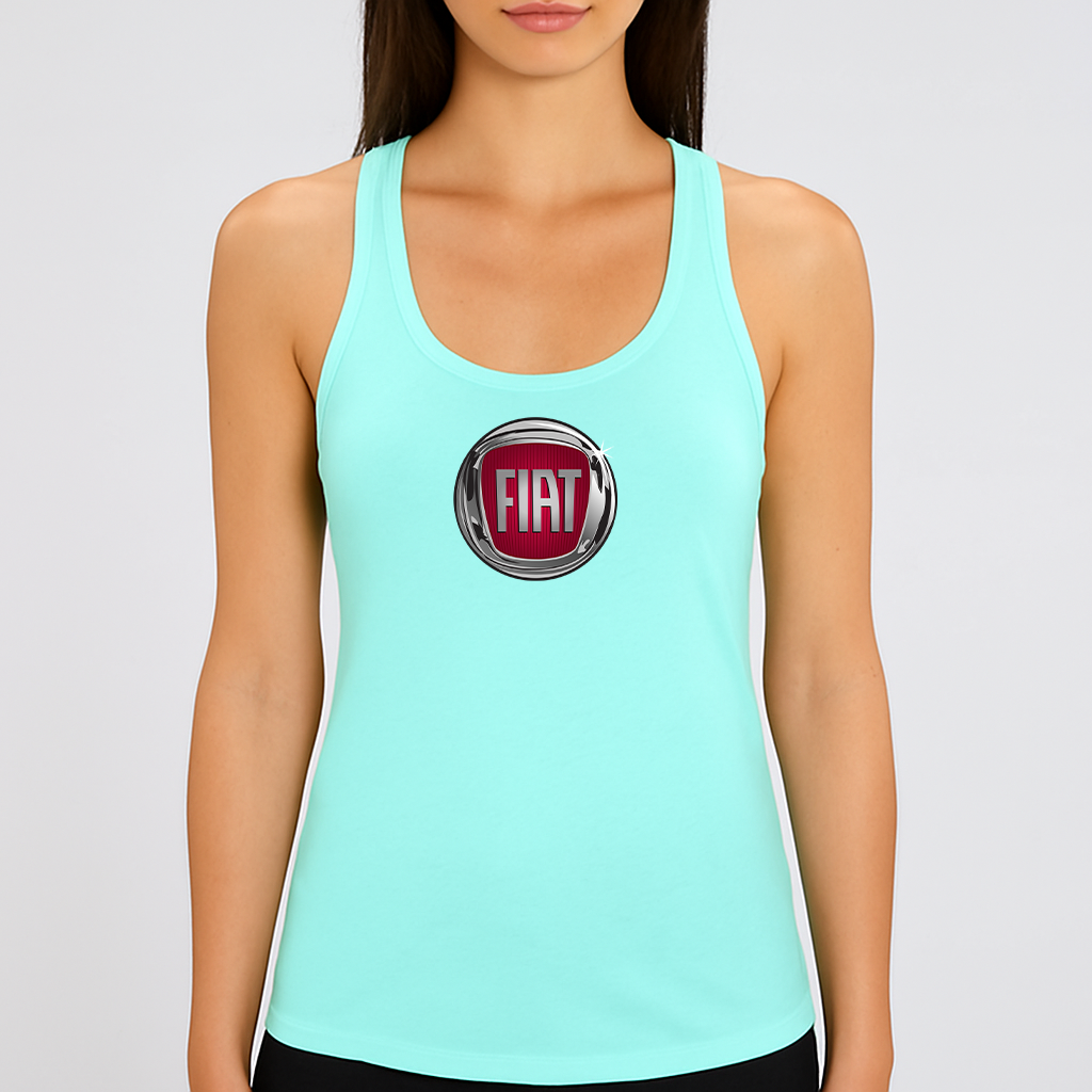 Women's Fiat Car Racerback Tank Top