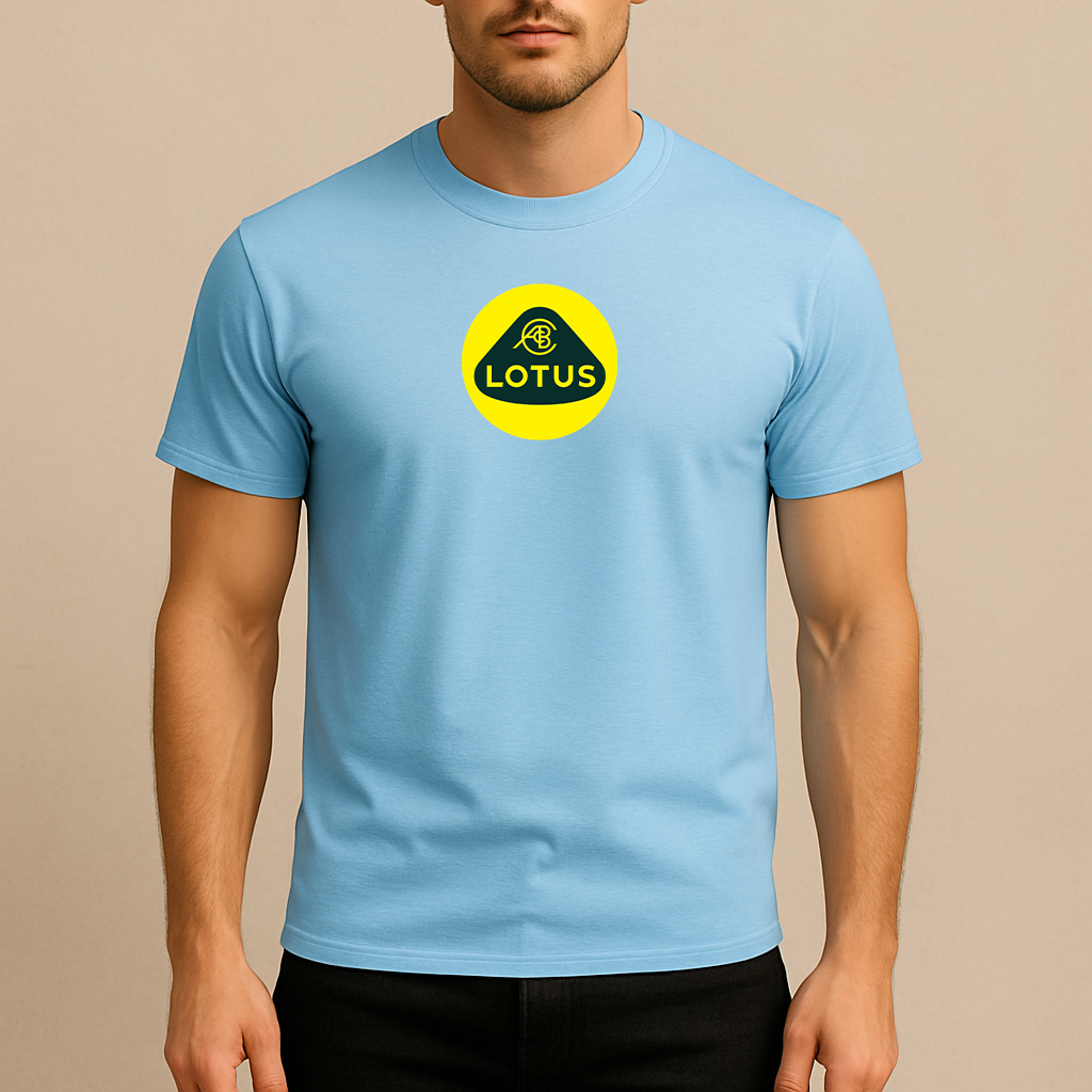 Men’s Lotus Car Cotton T-Shirt