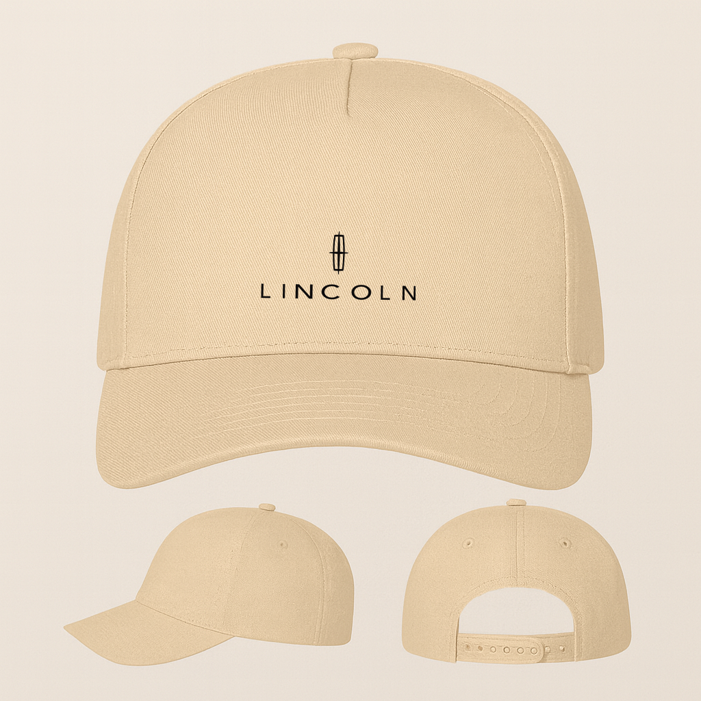 Lincoln Car Five Panel Twill Snapback Cap