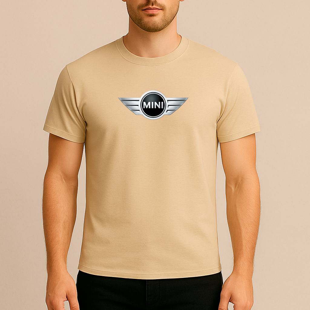 Men’s Mini Cooper Car Cotton T-Shirt