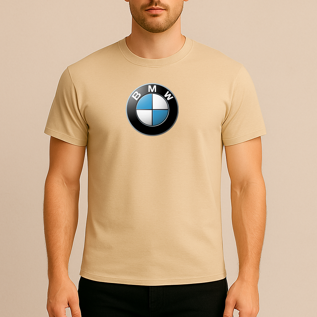 Men's BMW Motorsports Car Cotton T-Shirt