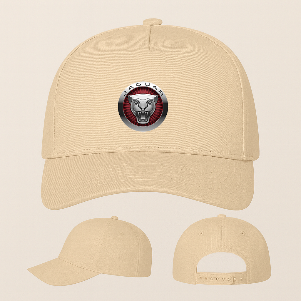 Jaguar Motorsports Supercars Five Panel Twill Snapback Cap