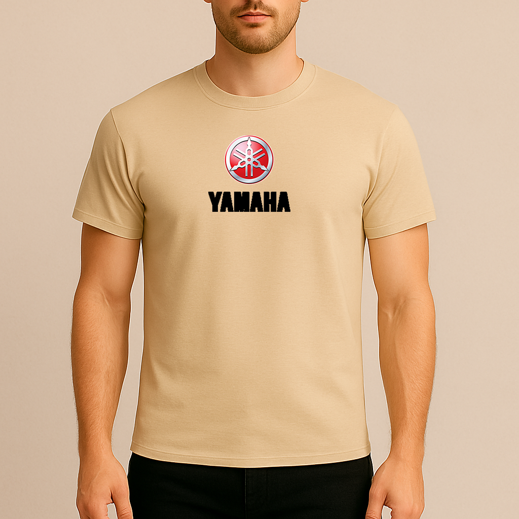 Men’s yamaha logo Cotton T-Shirt