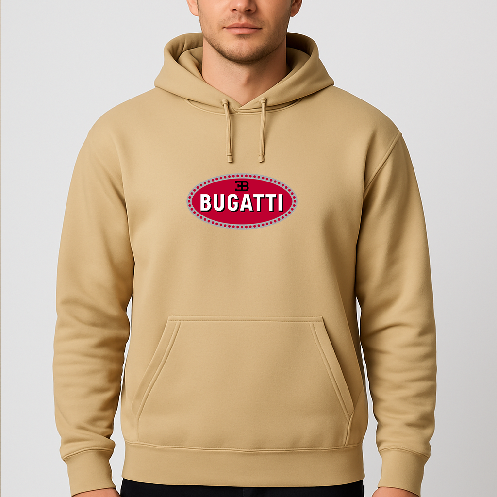 Men’s Bugatti Car Pullover Hoodie