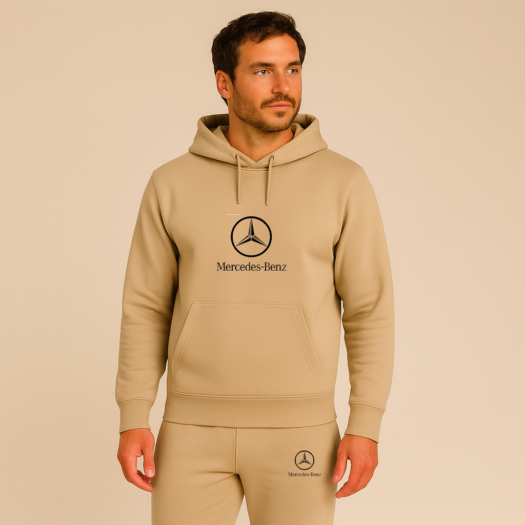 Men’s Mercedes-Benz Luxury Car Hoodie Joggers Set