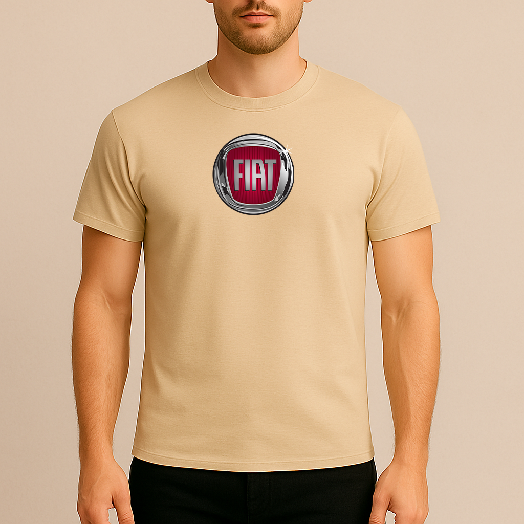 Men’s Fiat Car Cotton T-Shirt