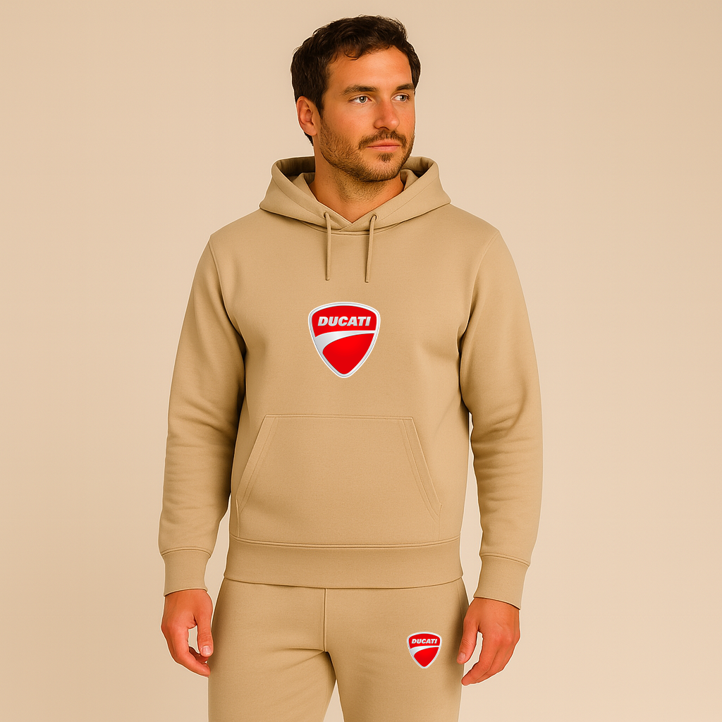 Men’s Ducati Motorcycle Hoodie Joggers Set