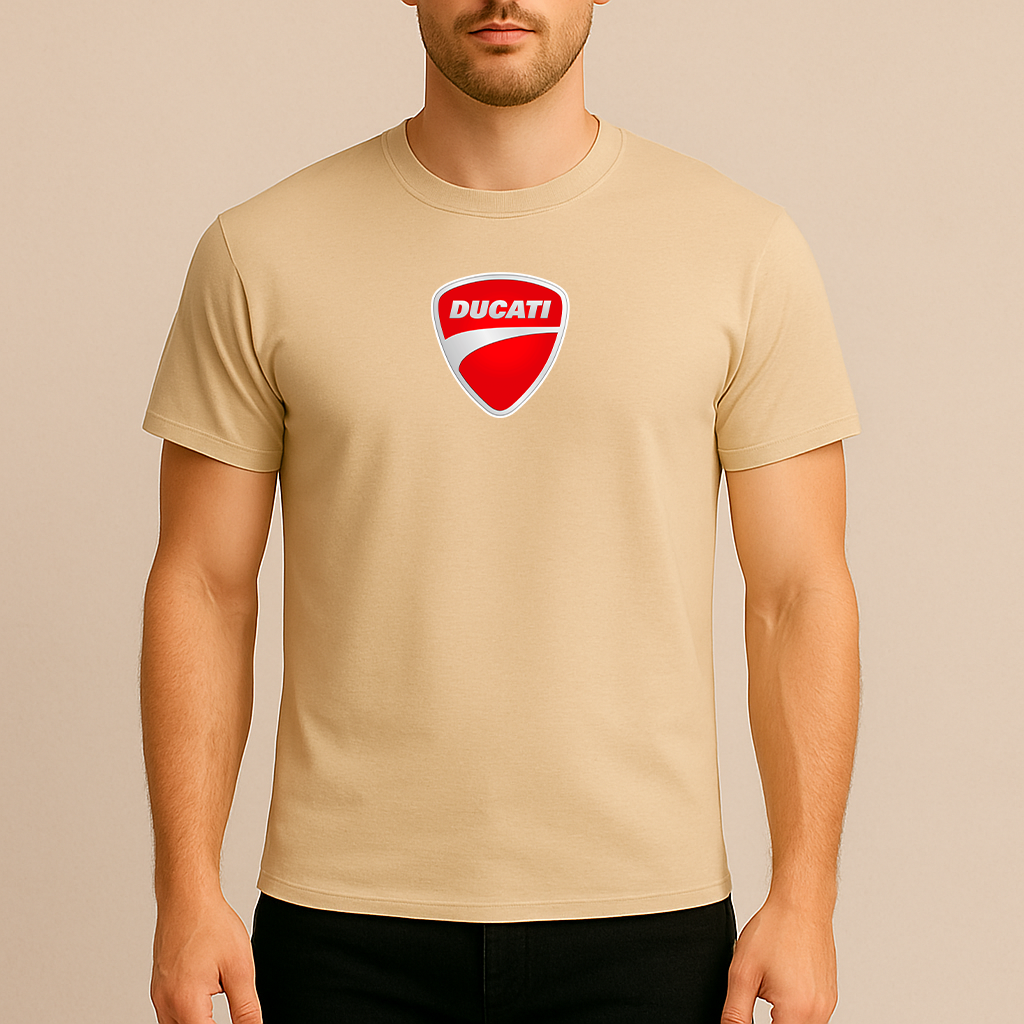 Men’s Ducati Motorcycle Cotton T-Shirt