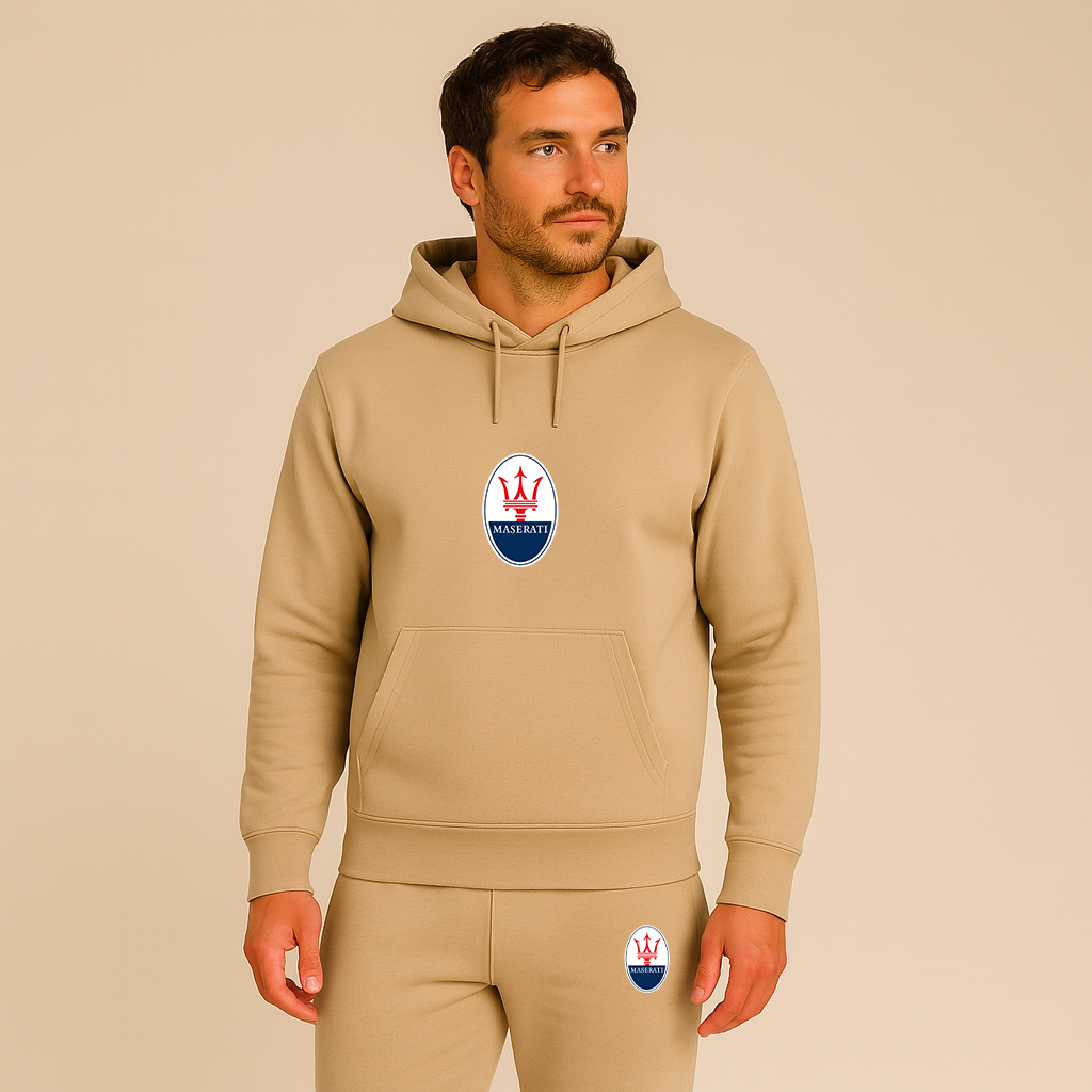 Men’s Maserati Car Hoodie Joggers Set