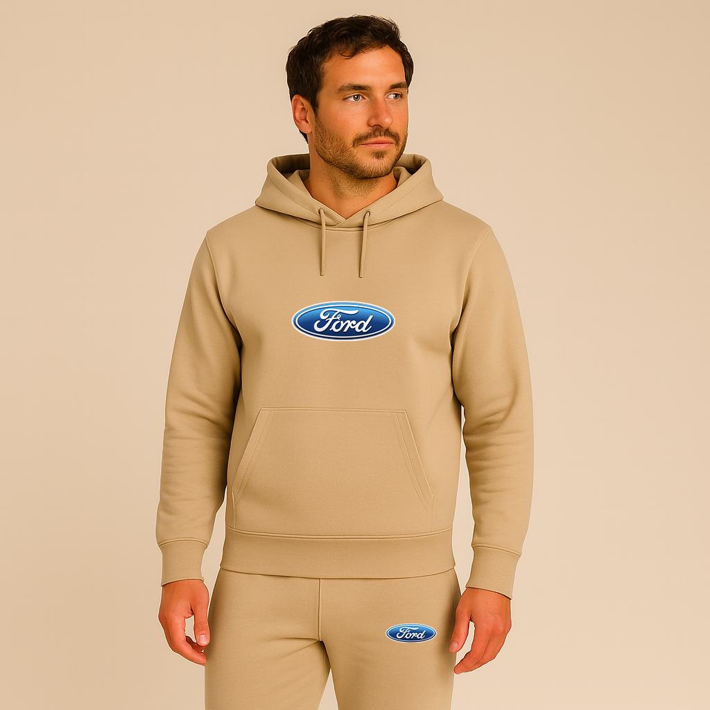 Men’s Ford Car Hoodie Joggers Set