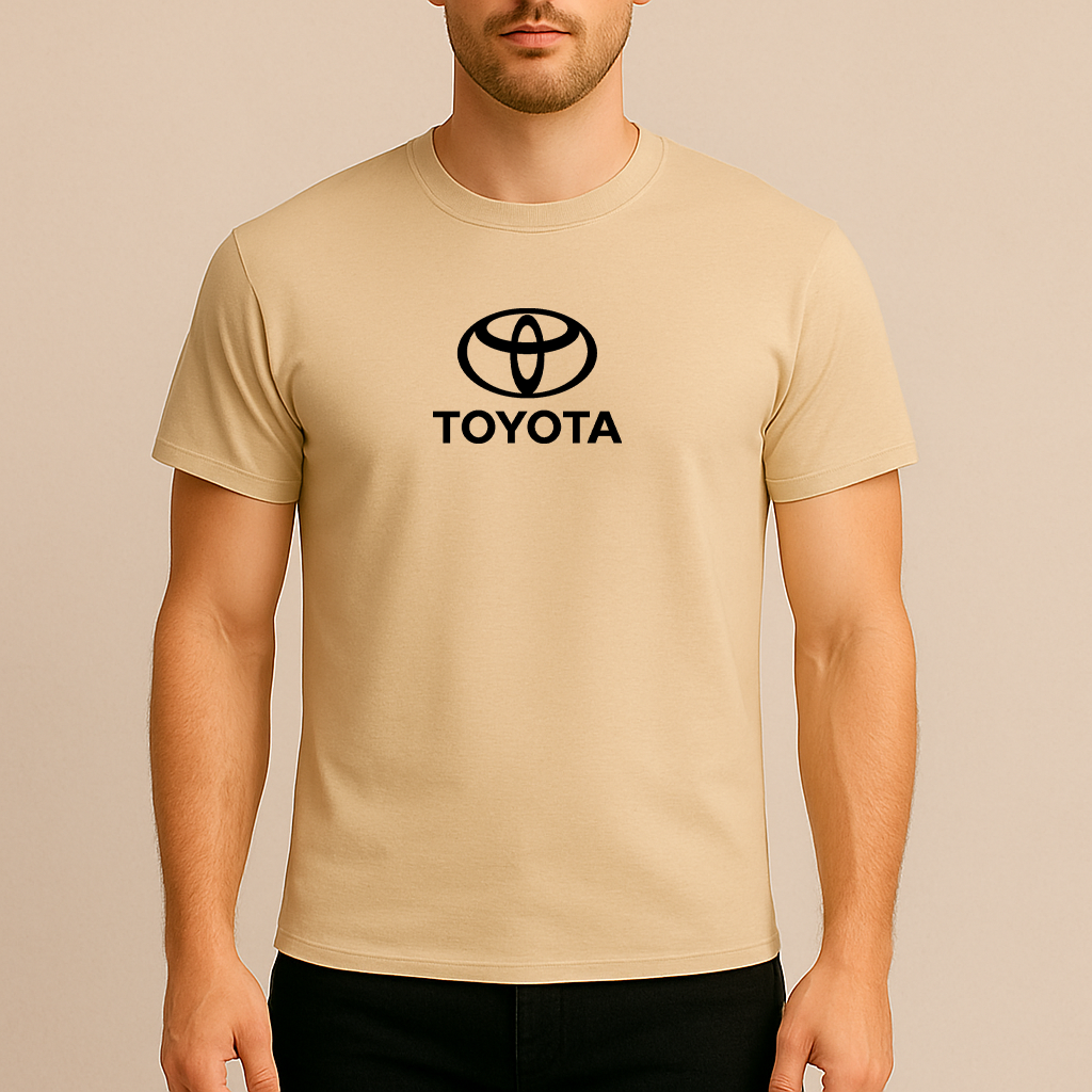 Men’s Toyota Motorsport Car Cotton T-Shirt
